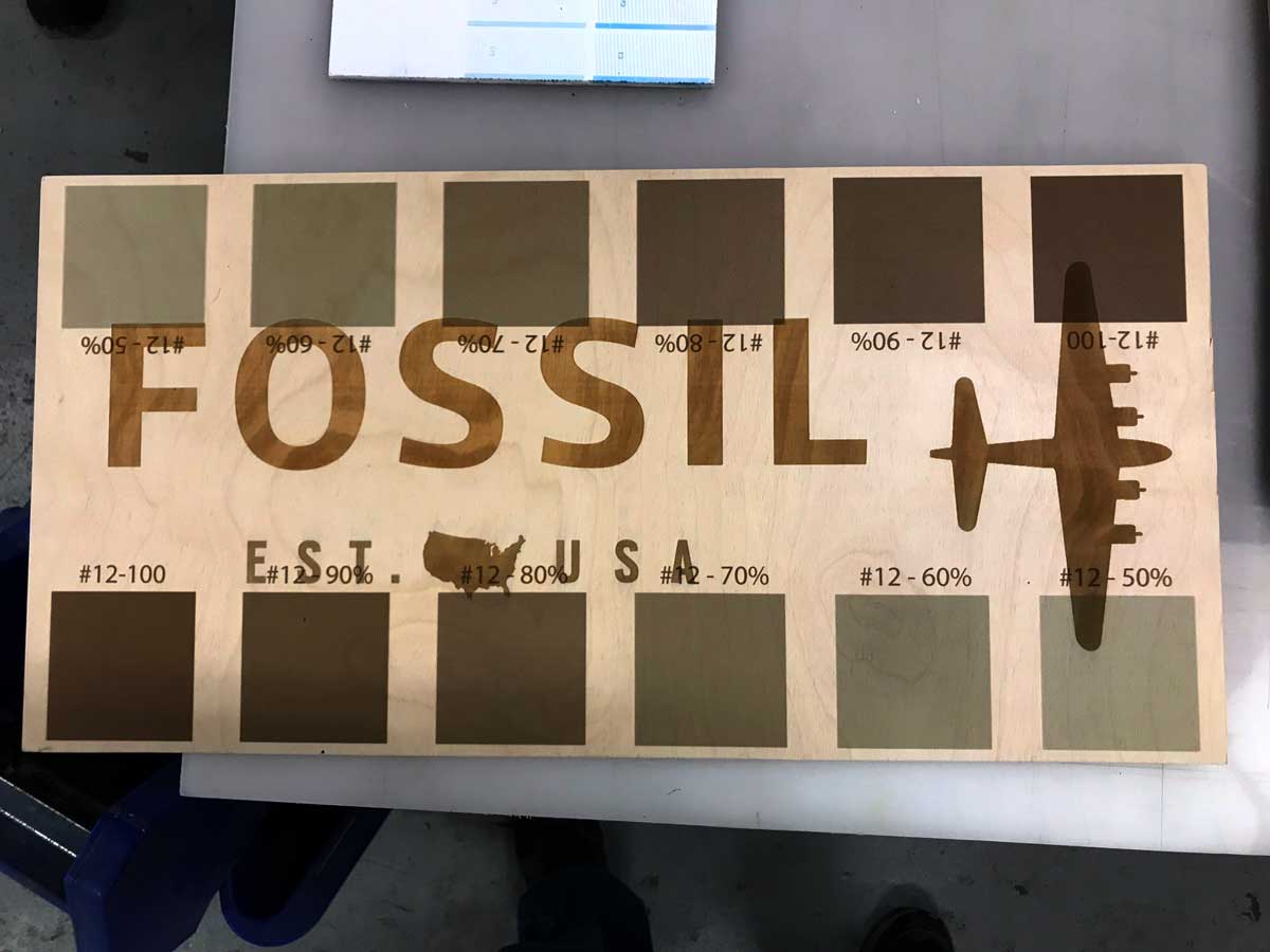 Wood laser cutting and engraving