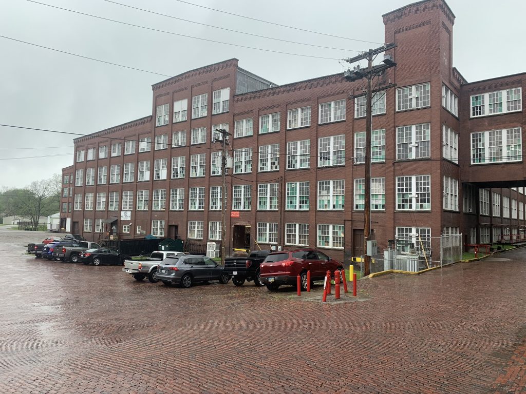 Gravity Ignite's historic brick factory building in Wadsworth, Ohio
